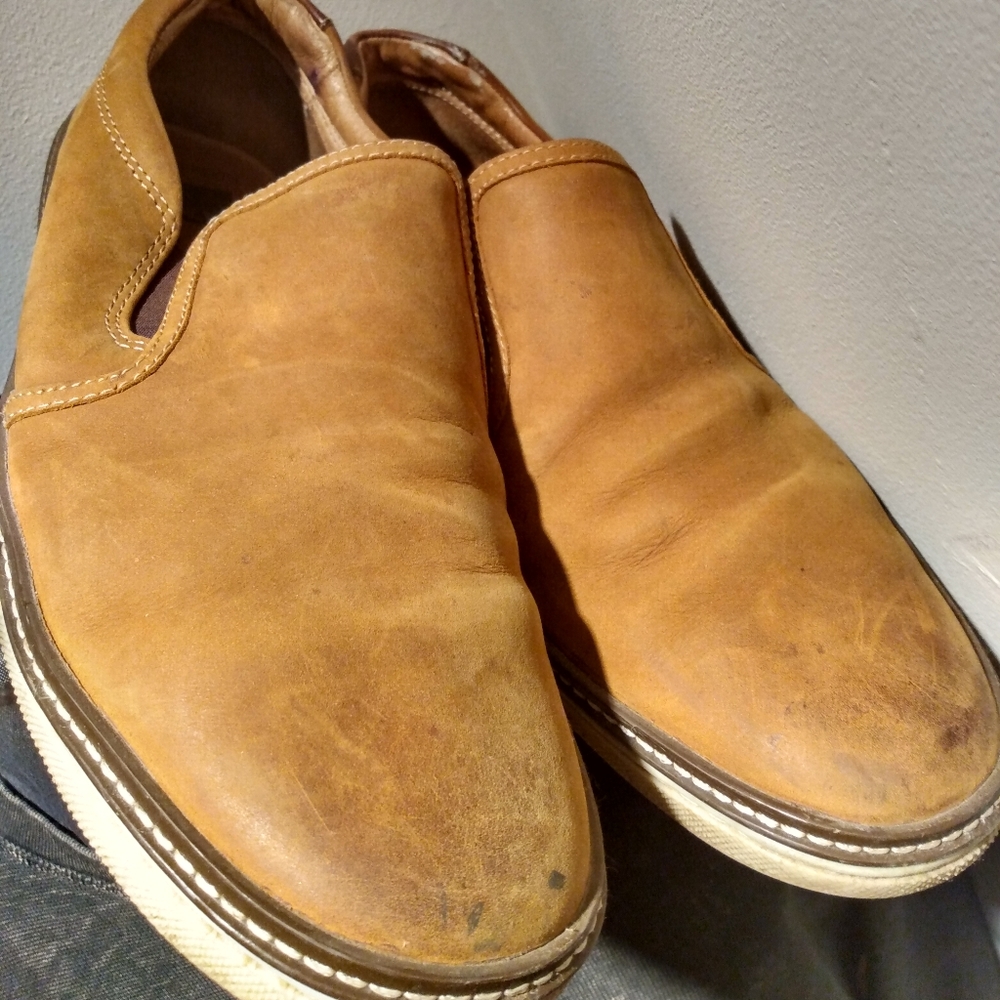 Johnston & Murphy Sheepskin Slip On